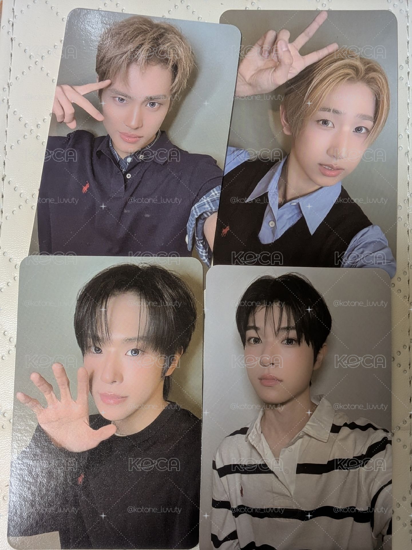 k-wave 入場卡 NEWBEAT（一套）
