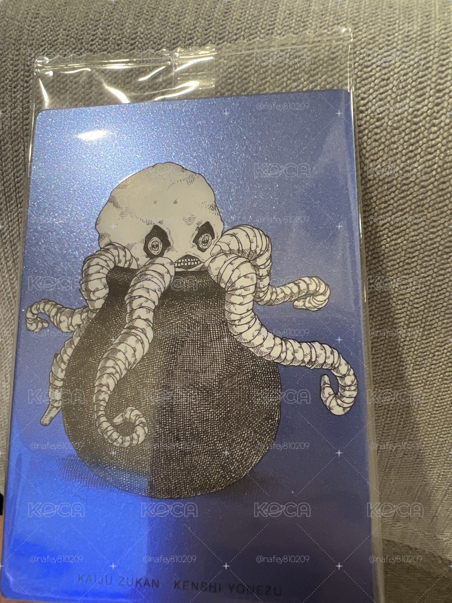 米津玄師 全新未拆 怪獸圖鑑 餅卡 卡牌 卡片