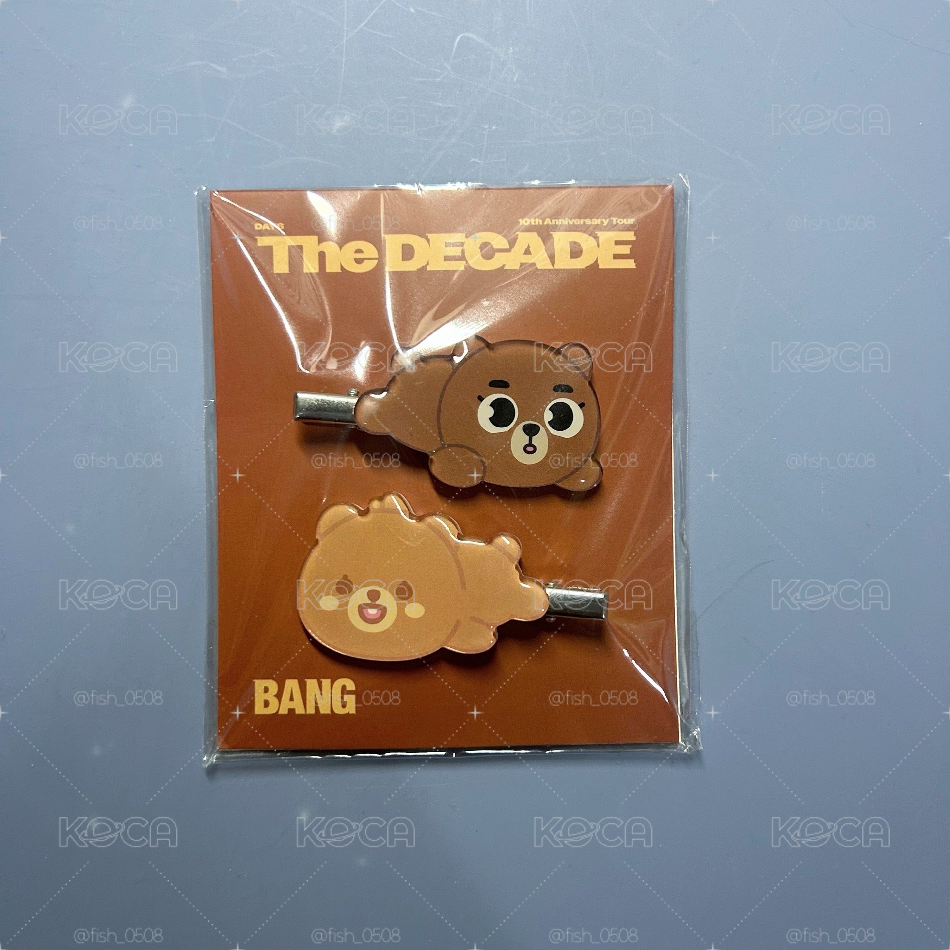 DAY6 BANG 10週年地方場 髮夾