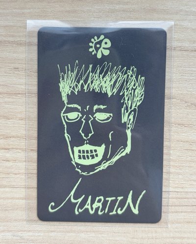 Cortis  2026 年曆小卡固配 馬丁