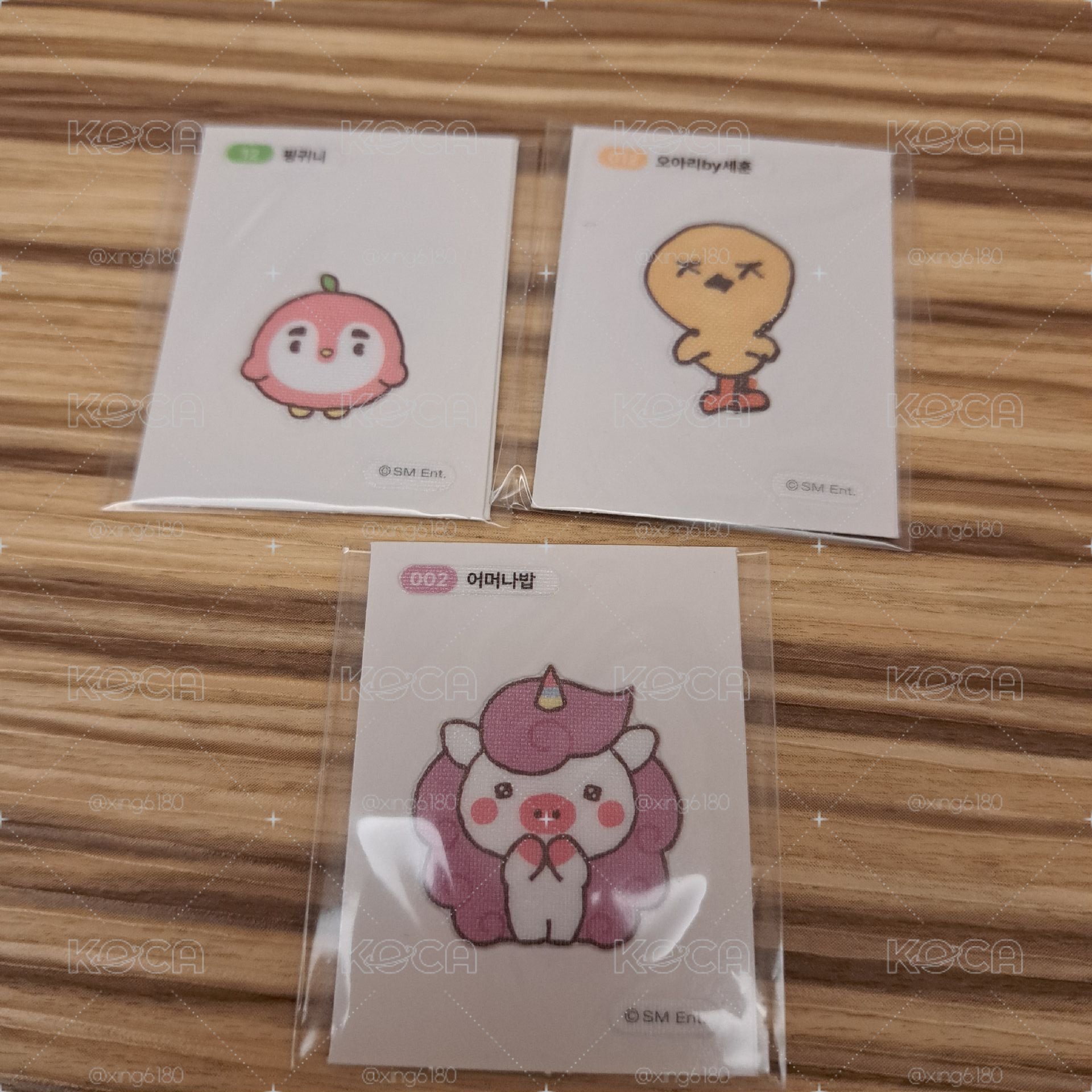 現貨速出 EXO-Mungchiz 滿額貼紙