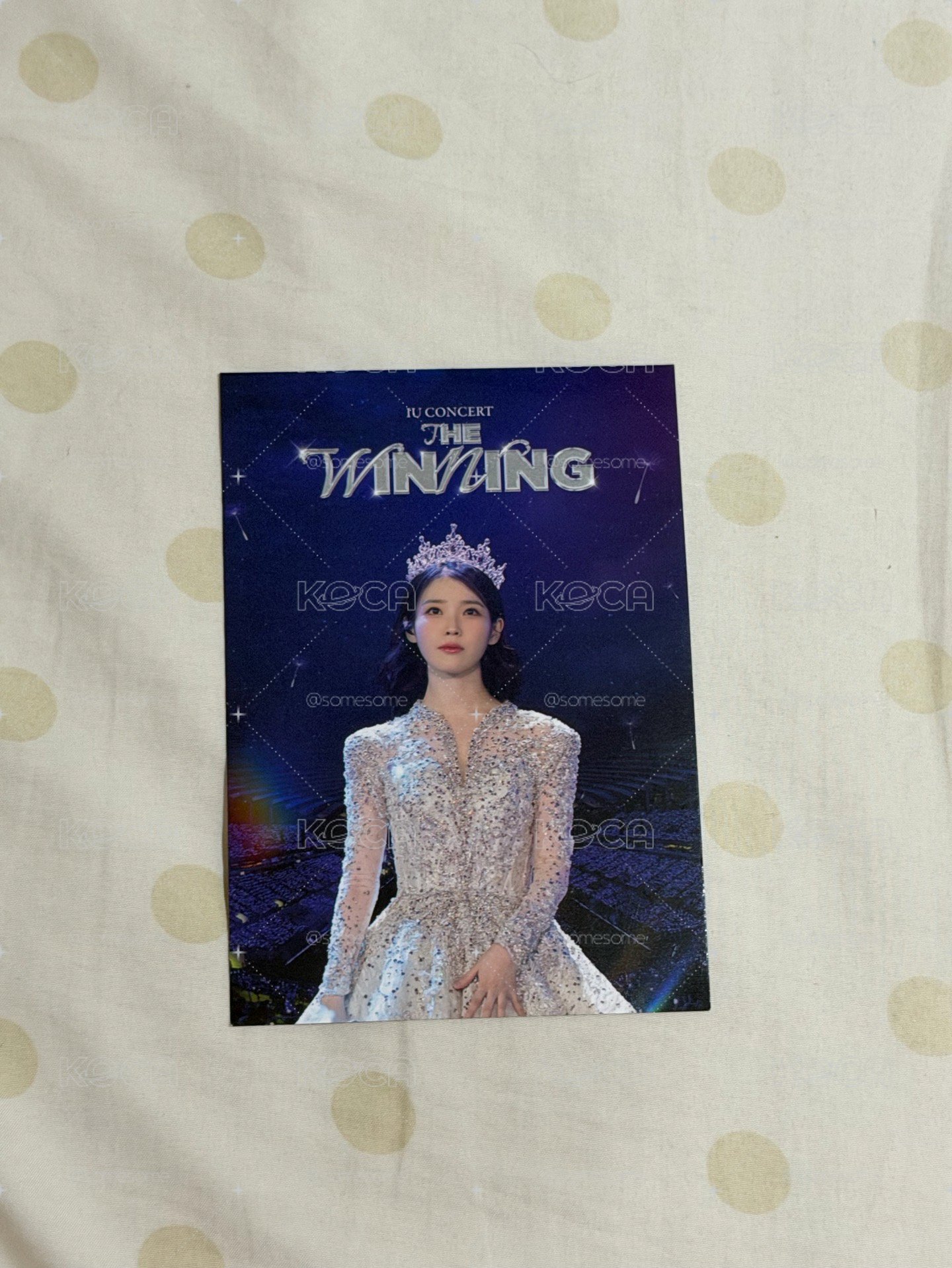 IU the winning 電影特典