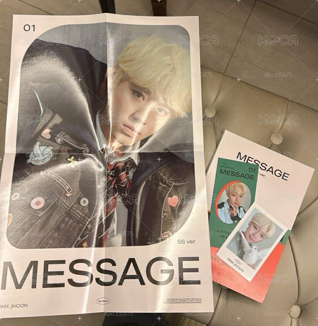 朴志訓 message專輯