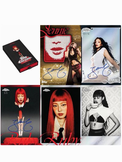 Blackpink Jennie 官方 2026 Topps Chorm 小卡