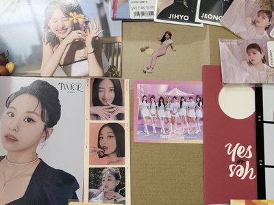 （現貨整圖出含8支扇子 全新未拆餅乾娃）TWICE 志效 lovelys jively 娃娃 扇子