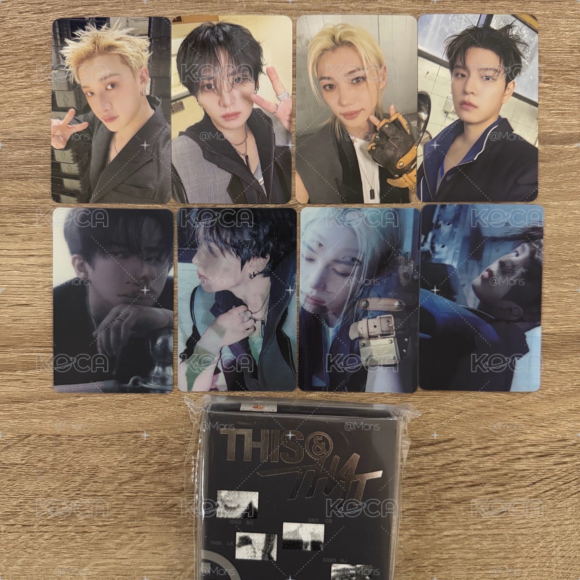 Stray kids THIS & THAT 電子專 FANS ALBUM ver 已拆全專