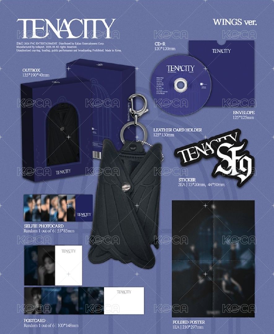 2nd Album [TENACITY] (WINGS Ver.)