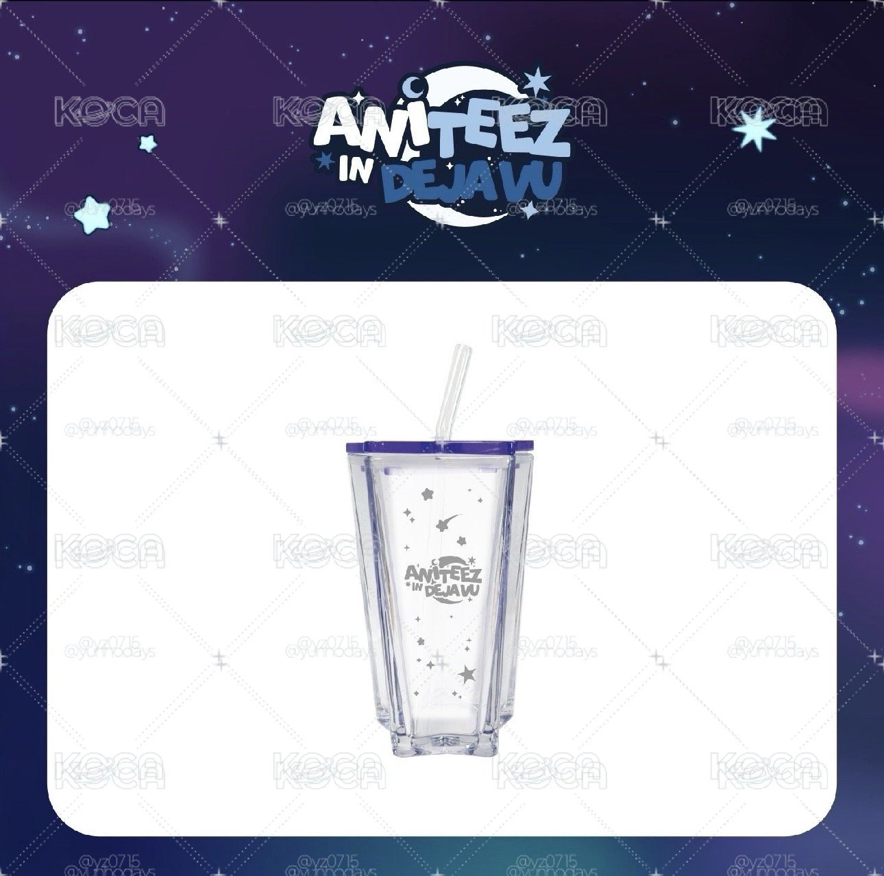 （非現）ANITEEZ IN Deja Vu 玻璃杯 （單杯子無卡）