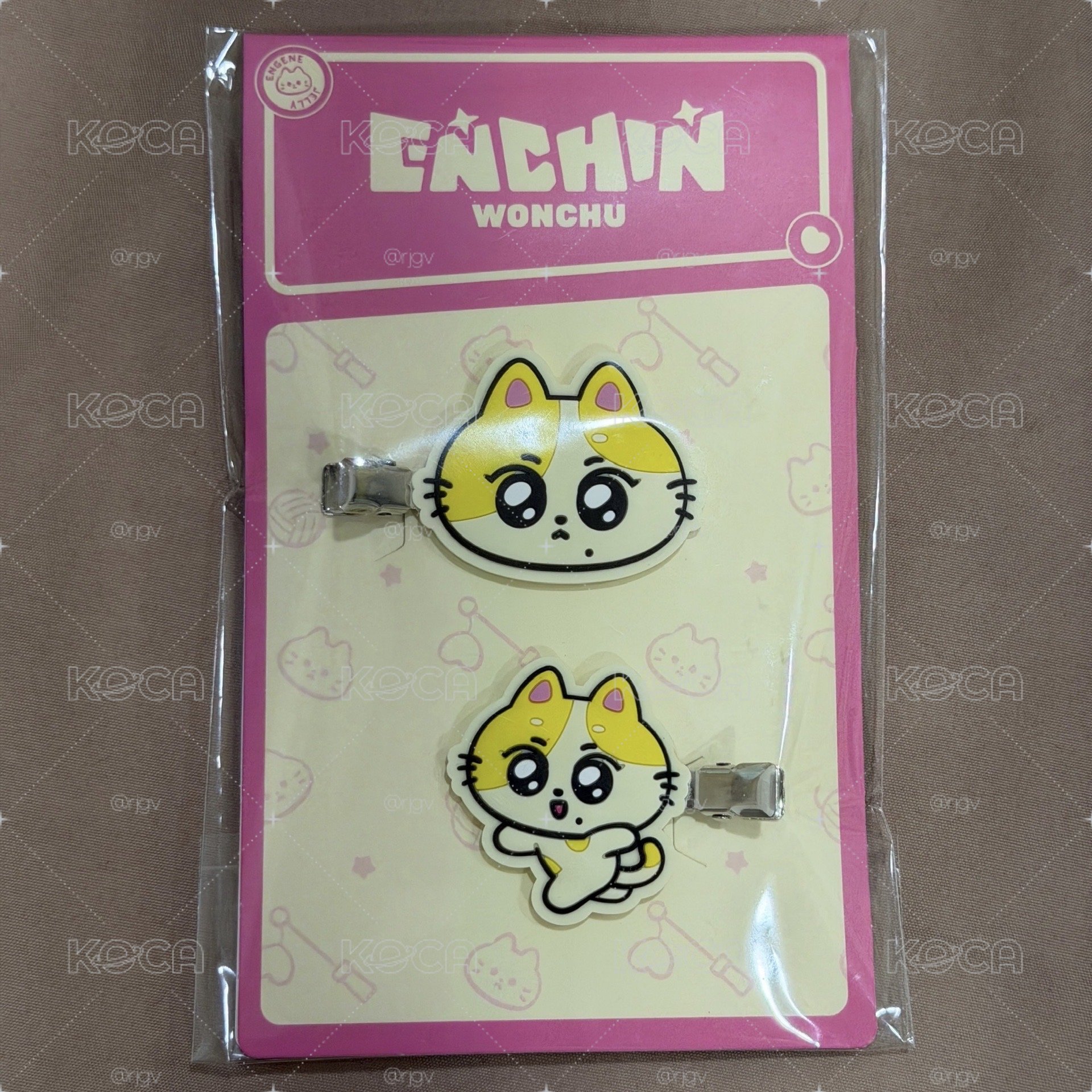 ENCHIN恩親 WONCHU 髮夾 