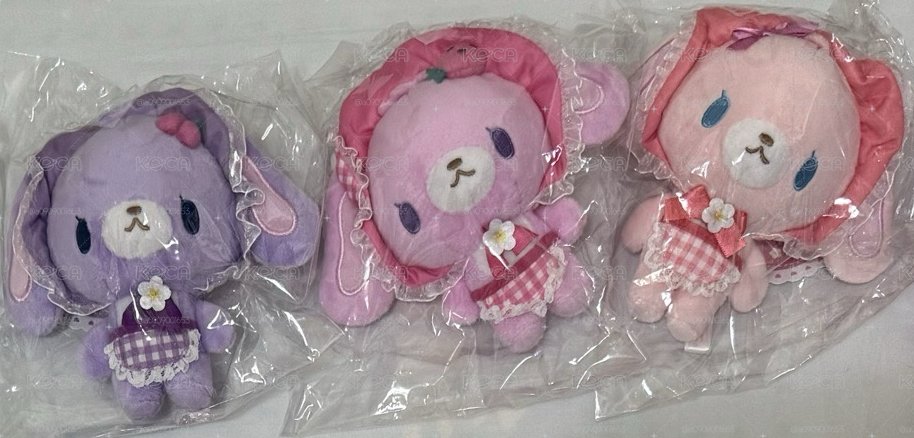 Sanrio 三麗鷗 蜜糖邦尼 花花兔 果醬兔 娃娃吊飾