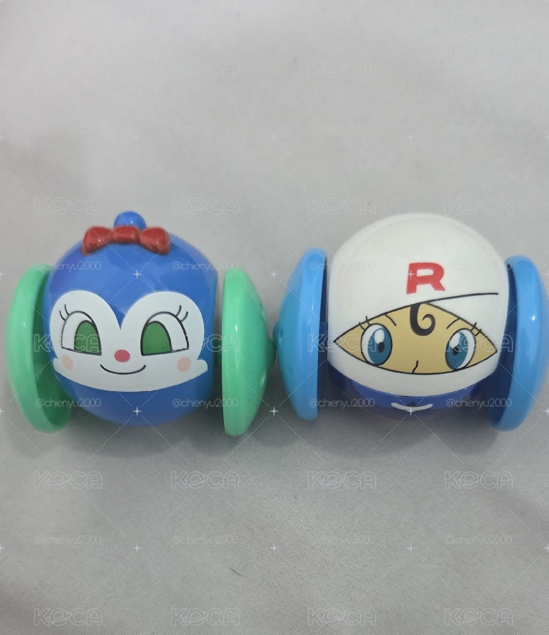 《麵包超人》圓滾滾小車 藍精靈 餐包姐姐