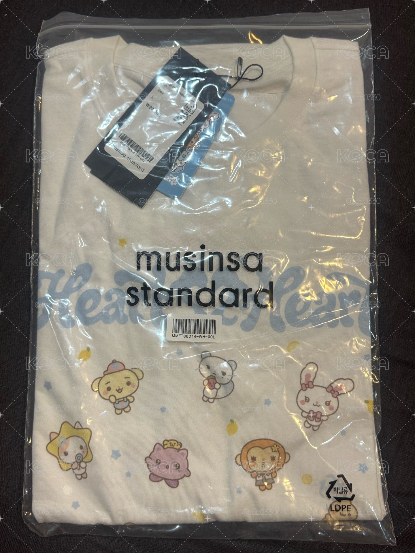 musinsa聯名T