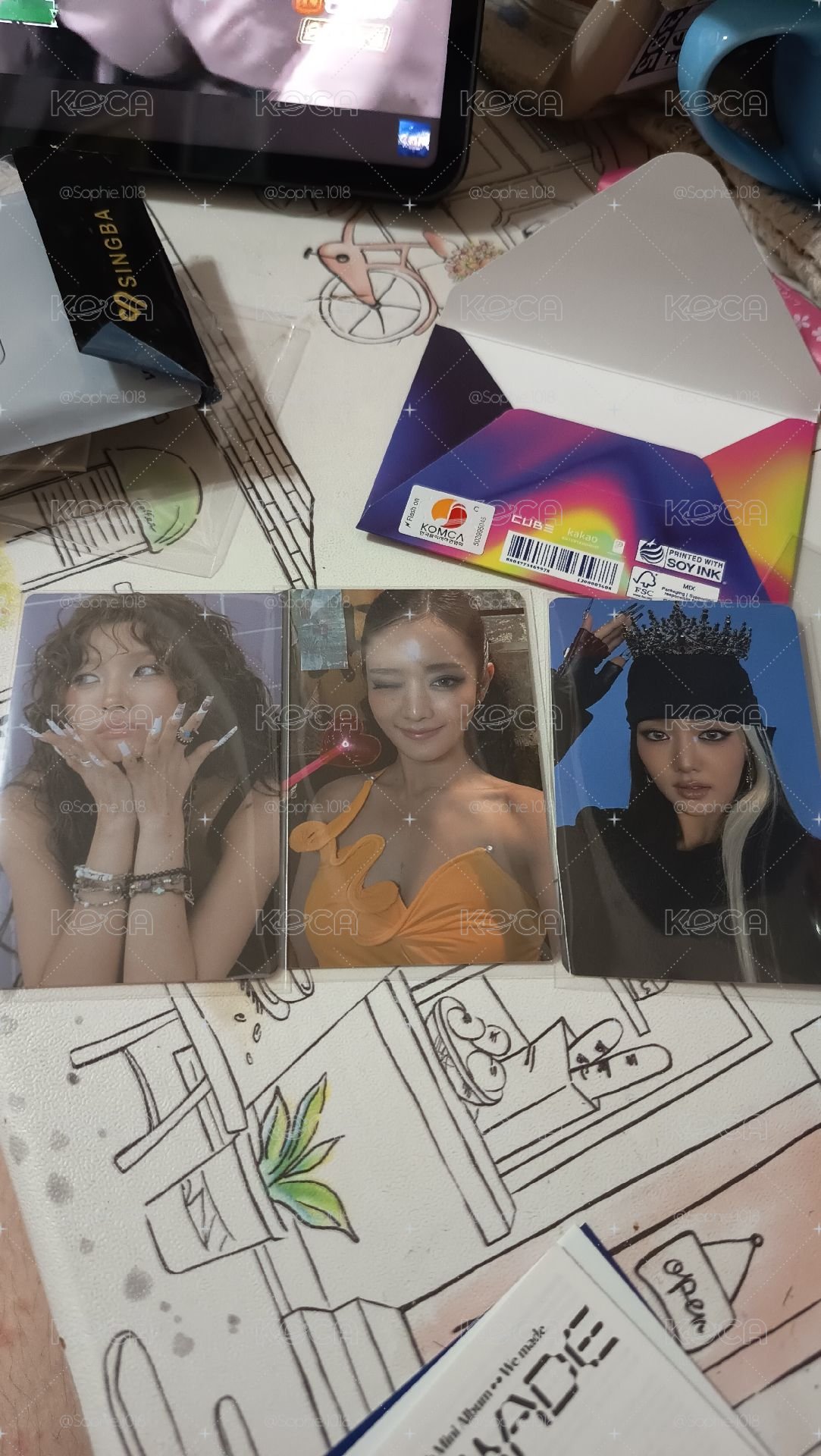 We made poca ver. 電子專 已拆全專