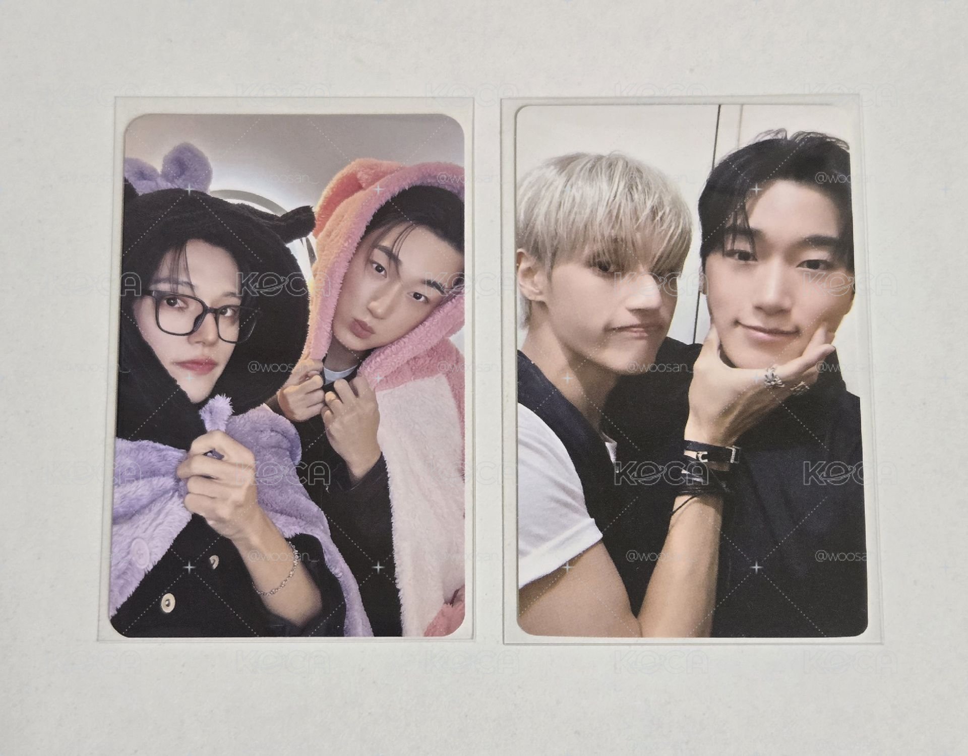 ATEEZ 傘榮 雨傘 雙人卡組合