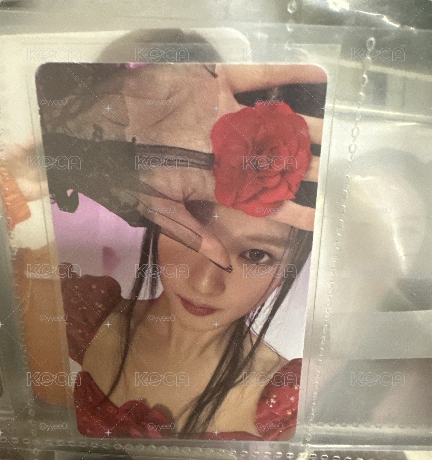 Blackpink jisoo ME 特別版寫真 專輯卡 