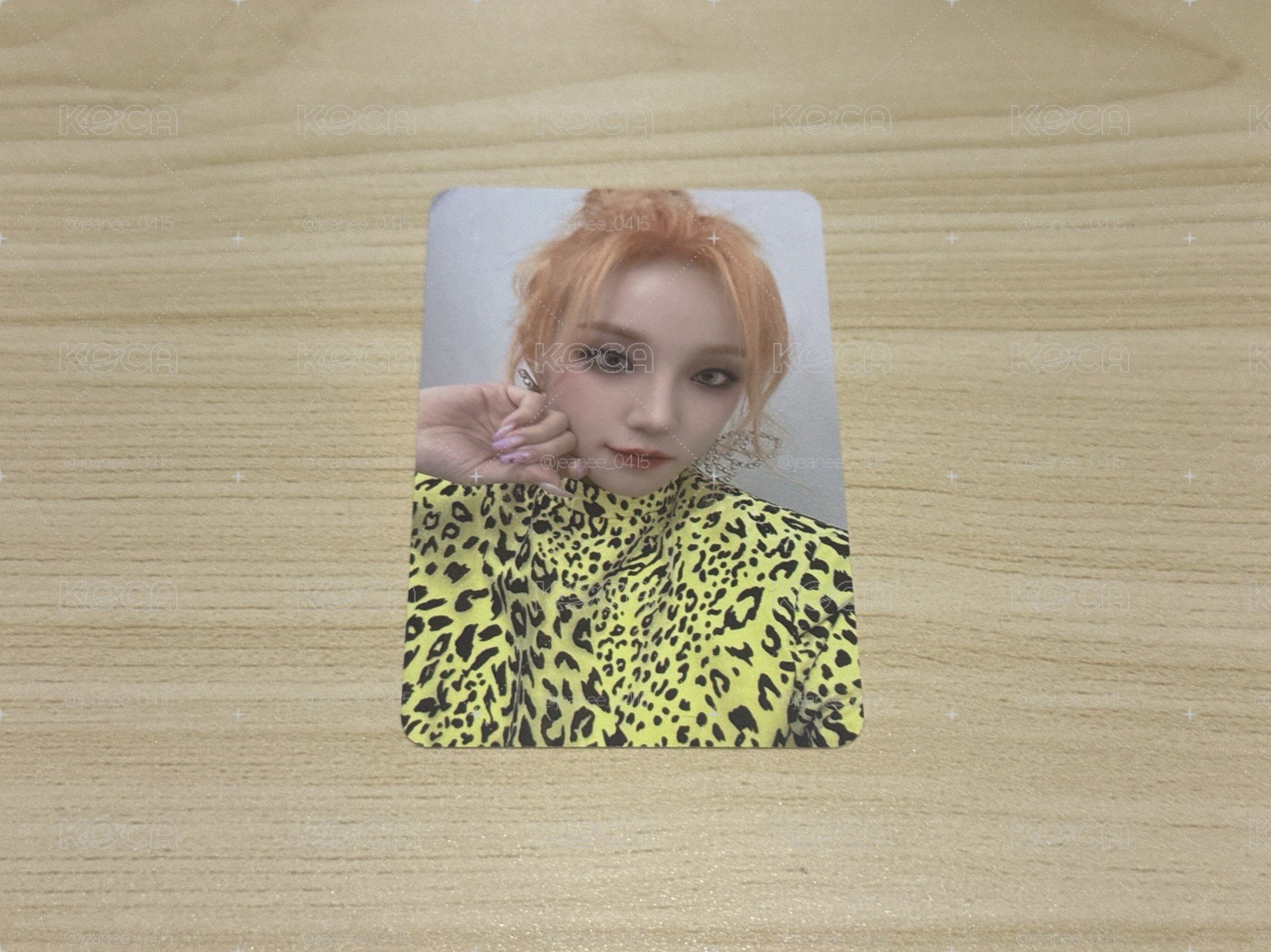 I LOVE 單封 專輯卡 JC ver.