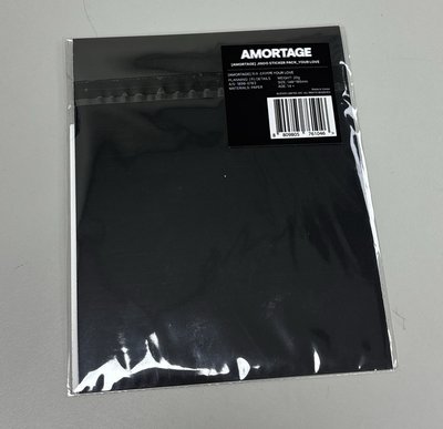 JISOO AMORTAGE 貼紙 