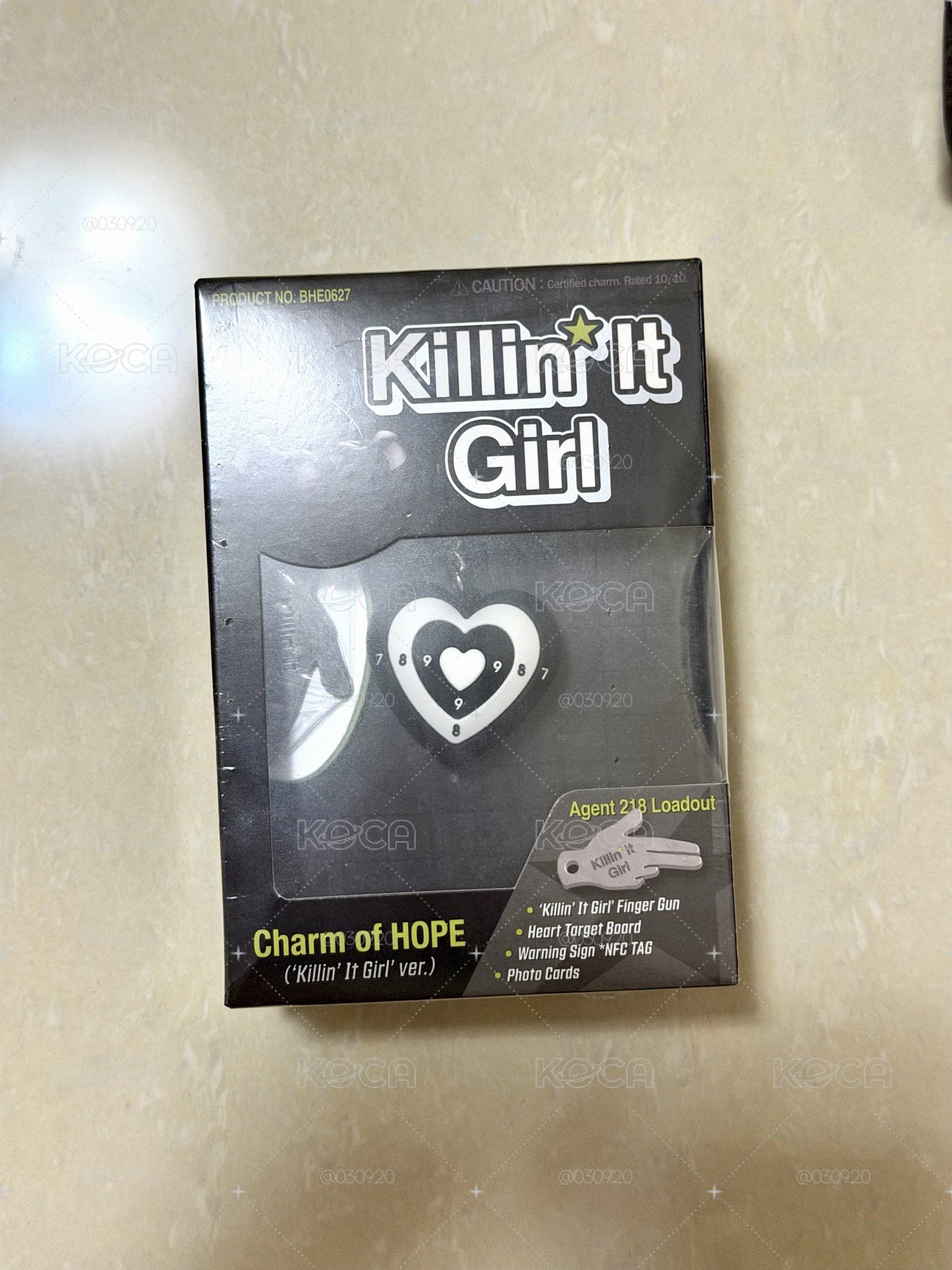 Charm Of Hope NFC ( Killin' It Girl Ver.)（贈首爾場厚幣一張）