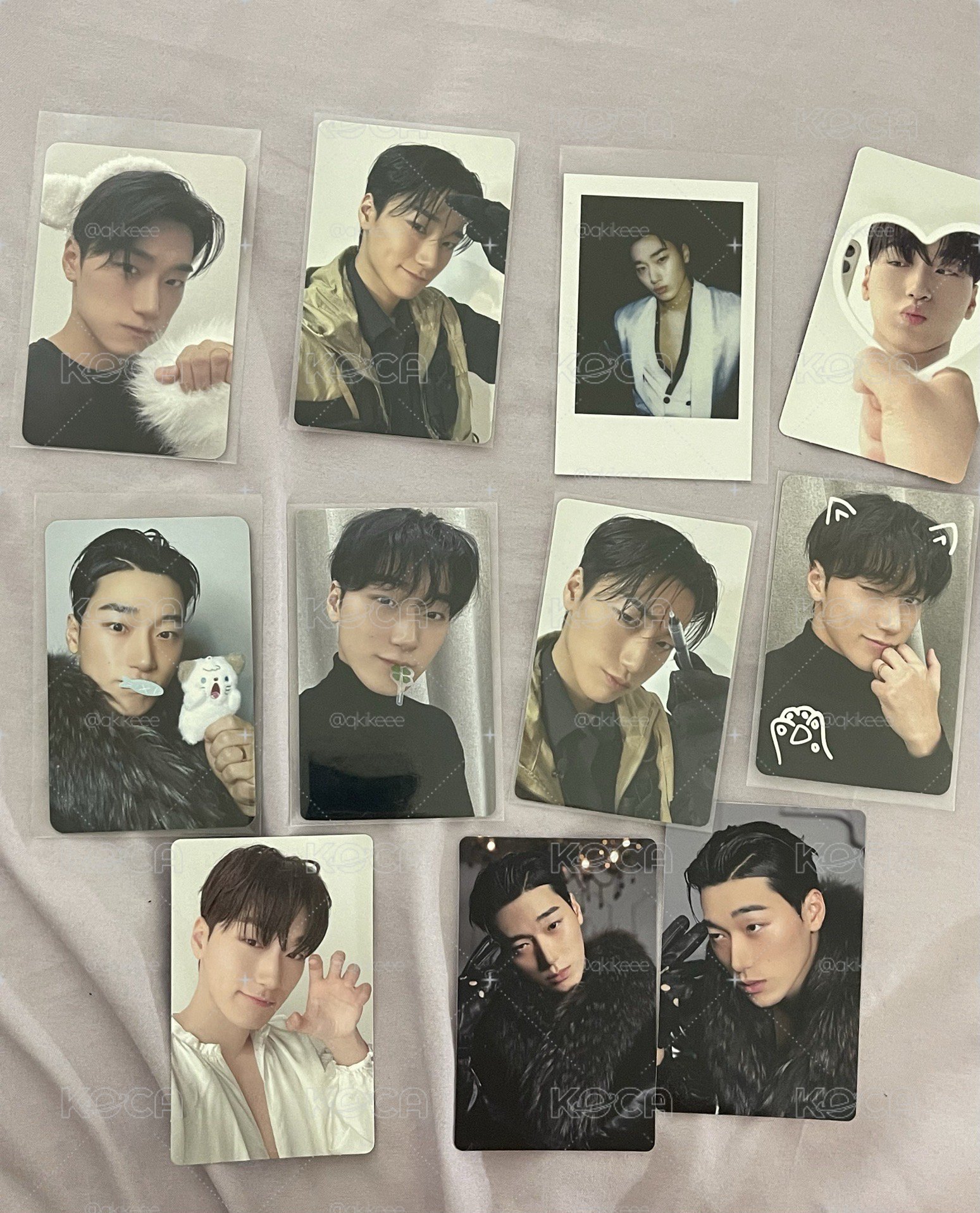 ATEEZ 崔傘 小卡盤 