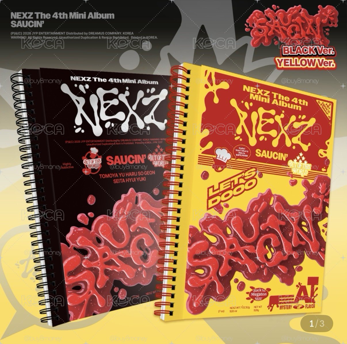 NEXZ SAUCIN’ 一般盤 未拆專