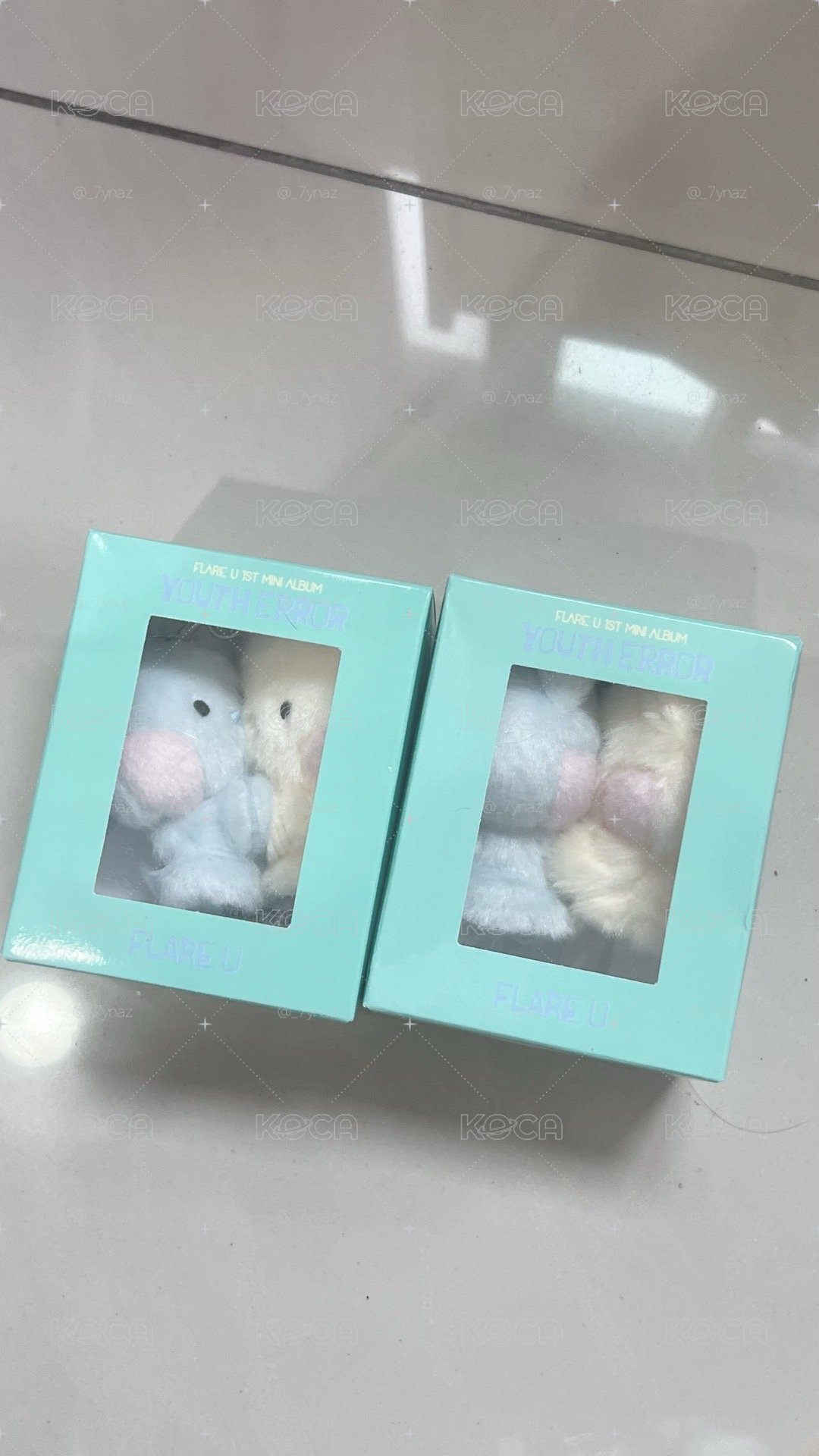 YOUTH ERROR 官方MD 指偶 FINGER PLUSH KEYRING SET