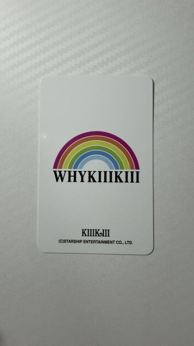 WhyKiiiKiii 星船 預售 特典卡 jiyu