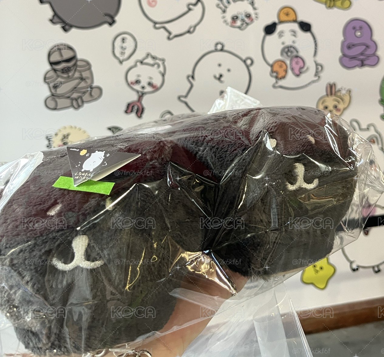 黑熊一番賞 C賞 毛毛拖鞋