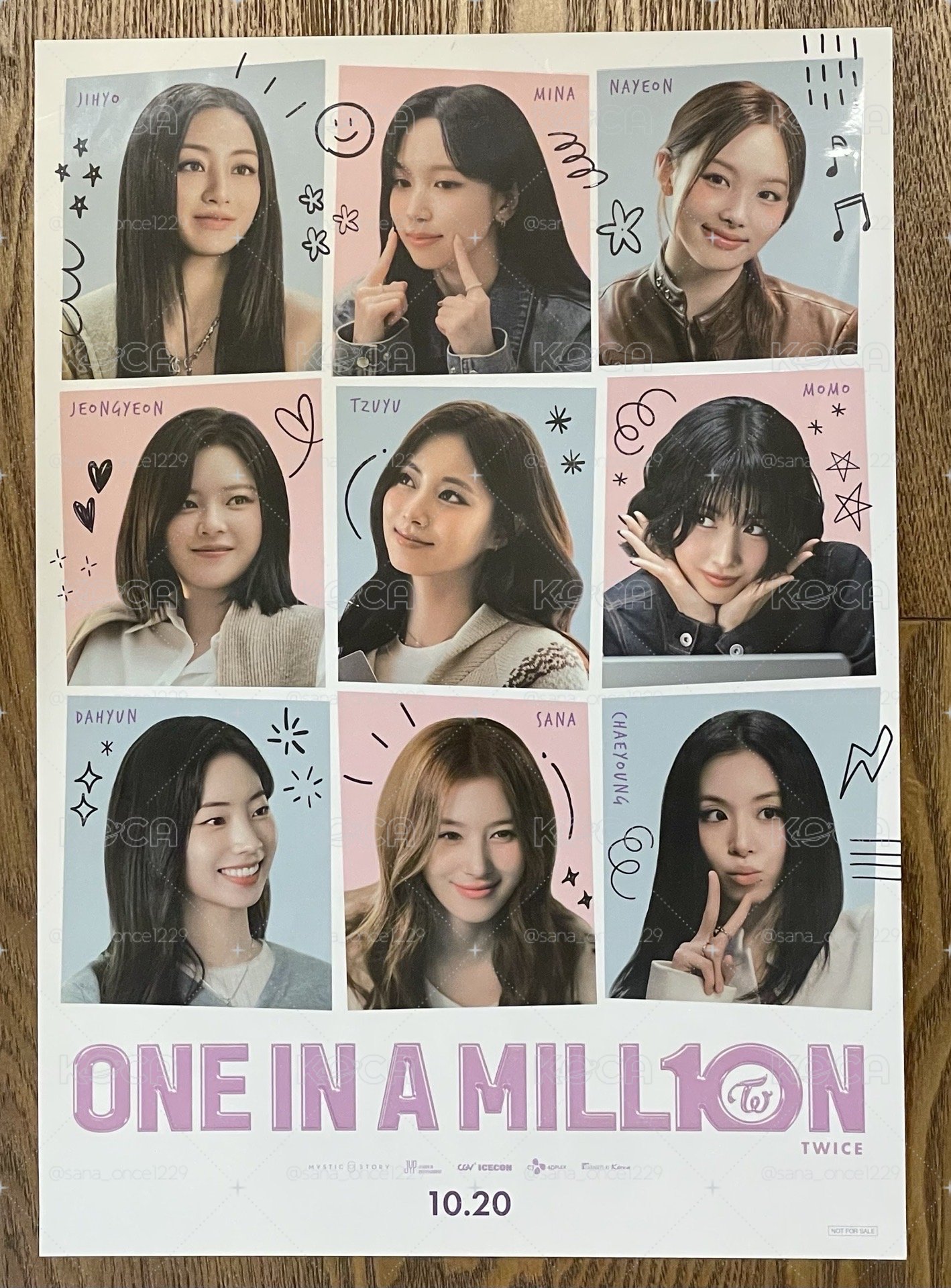 ONE IN A MILLION 第二周海報