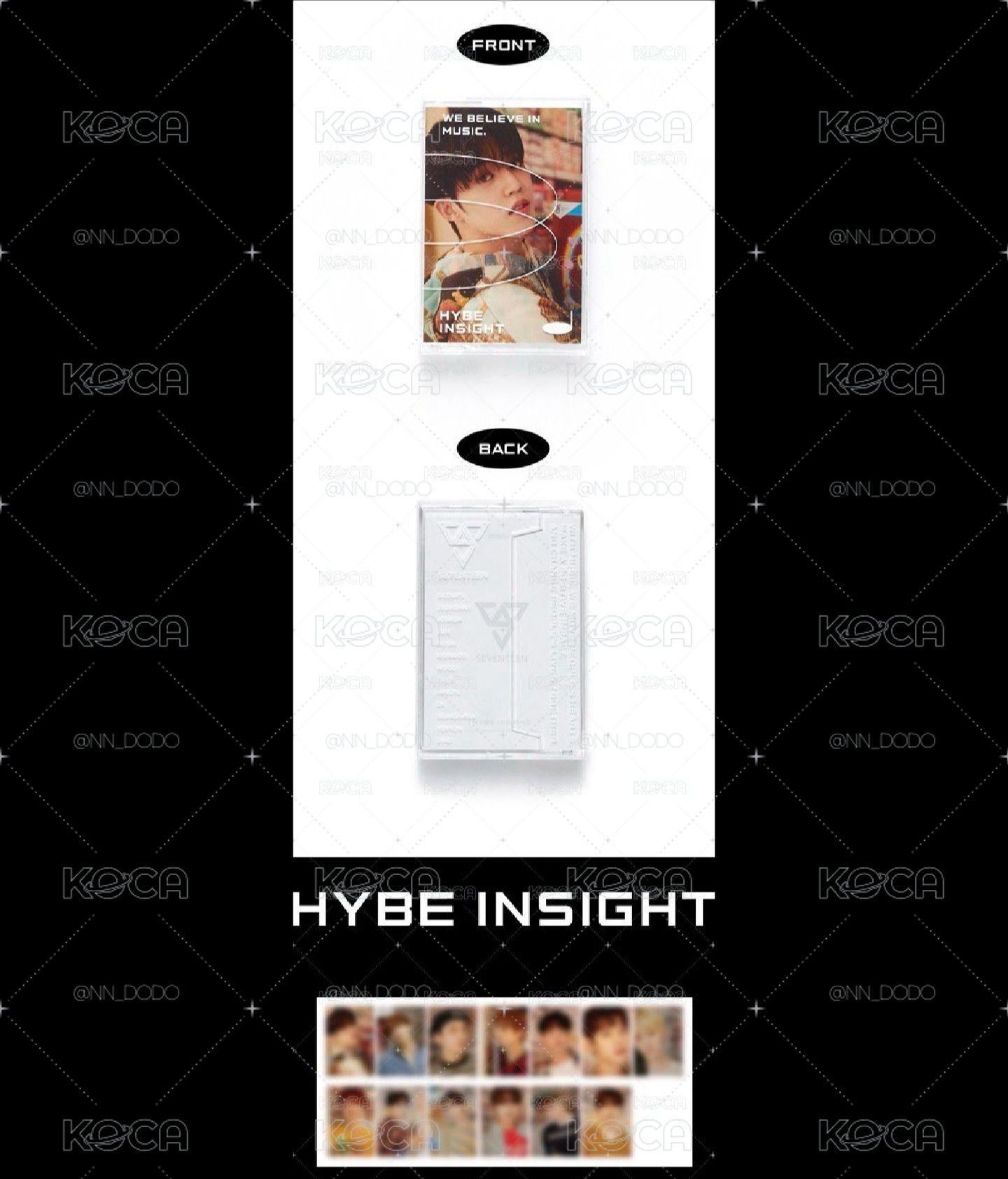 HYBE 攝影展 小卡組 21+23