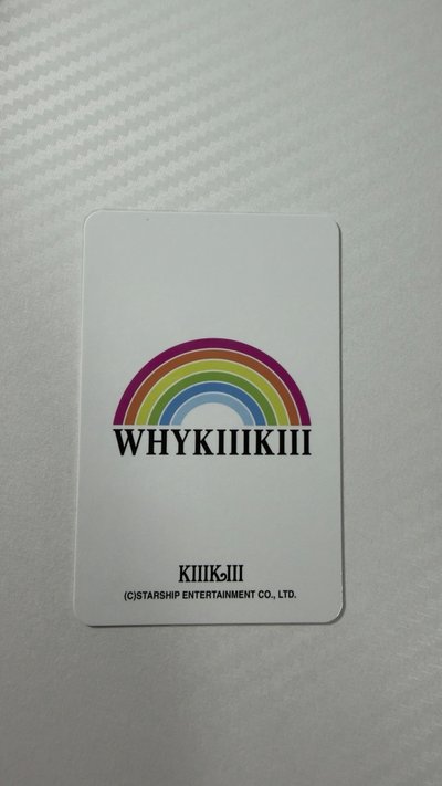 WhyKiiiKiii 星船 預售 特典卡 sui