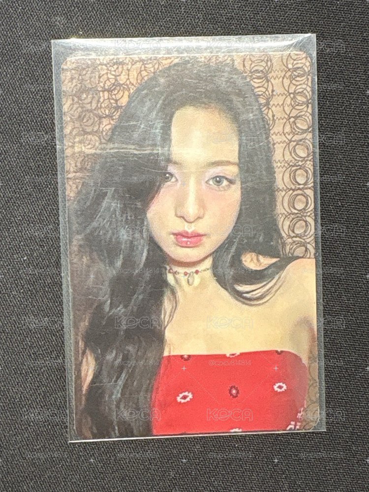 DRIP TAG ver.單封 專輯卡 