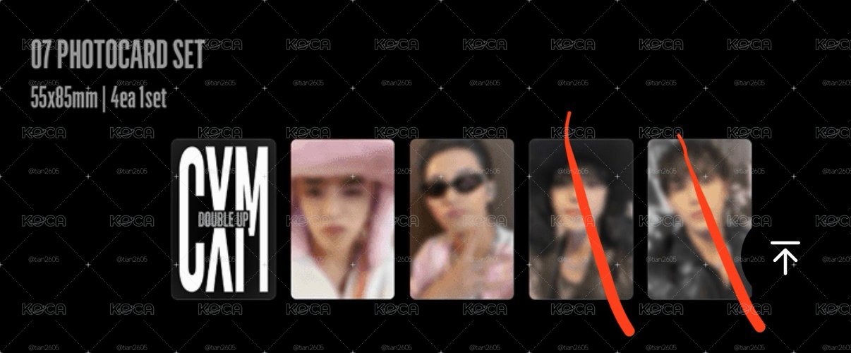 CXM回憶錄（小卡*2、特典）