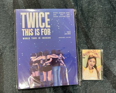 TWICE 藍光DVD 含特典卡「全新未拆」
