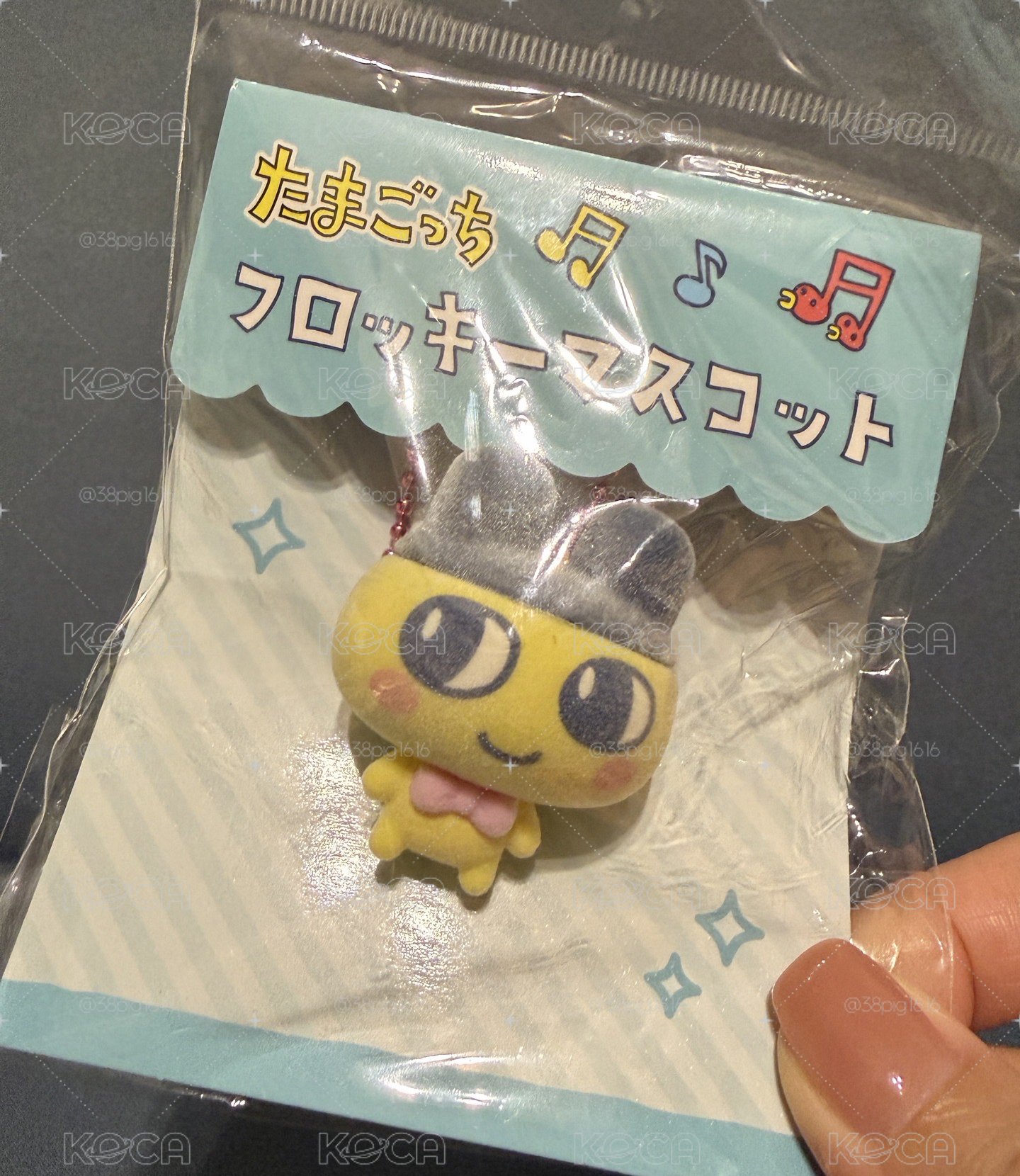 塔麻可吉蝴蝶結植絨吊飾