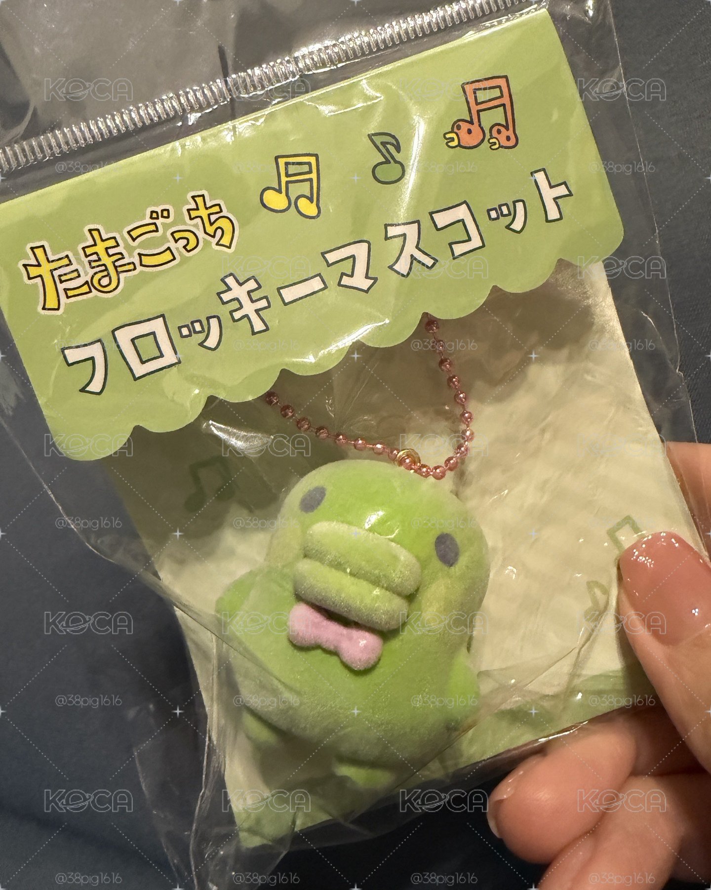 塔麻可吉蝴蝶結植絨吊飾