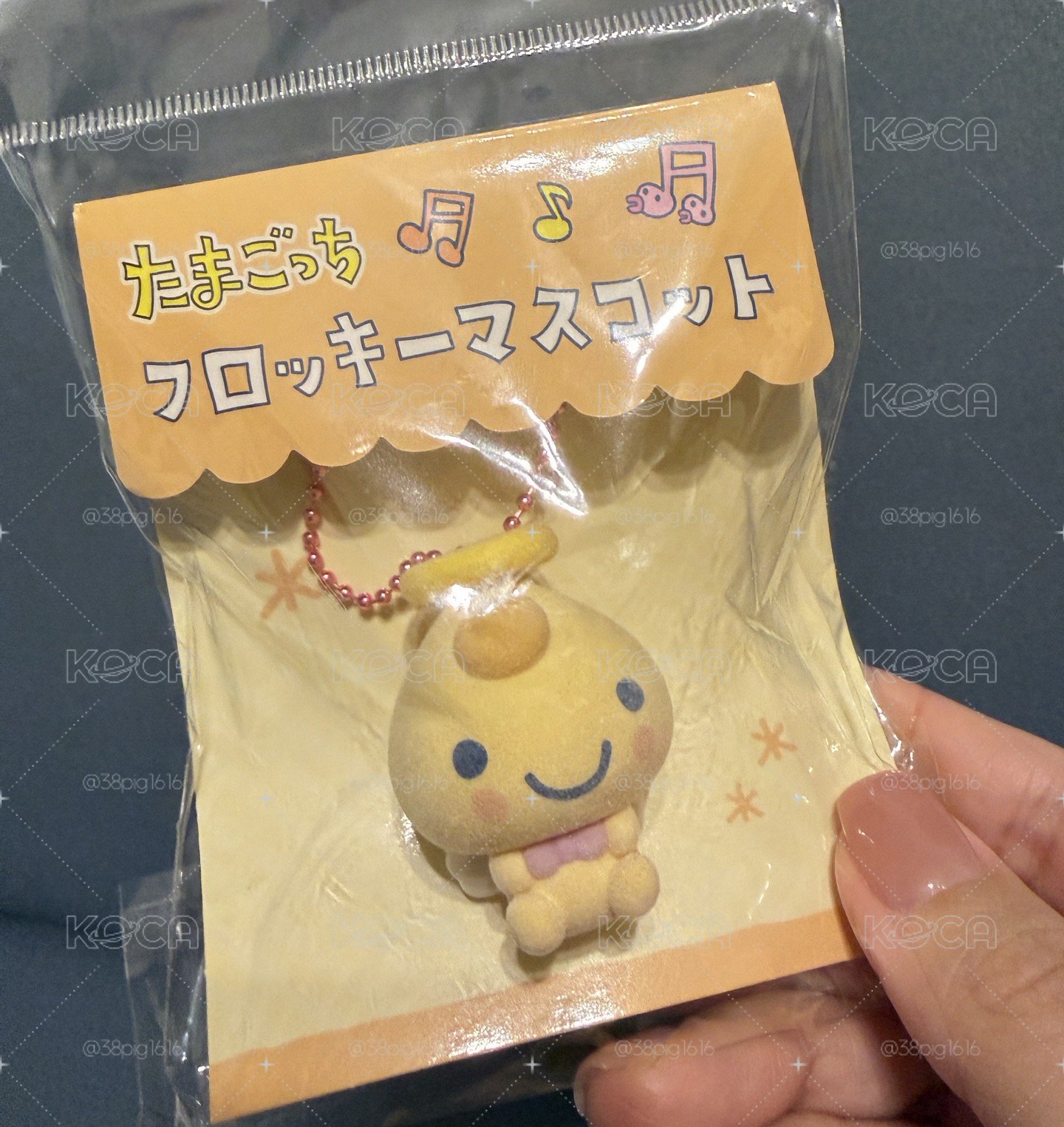 塔麻可吉蝴蝶結植絨吊飾