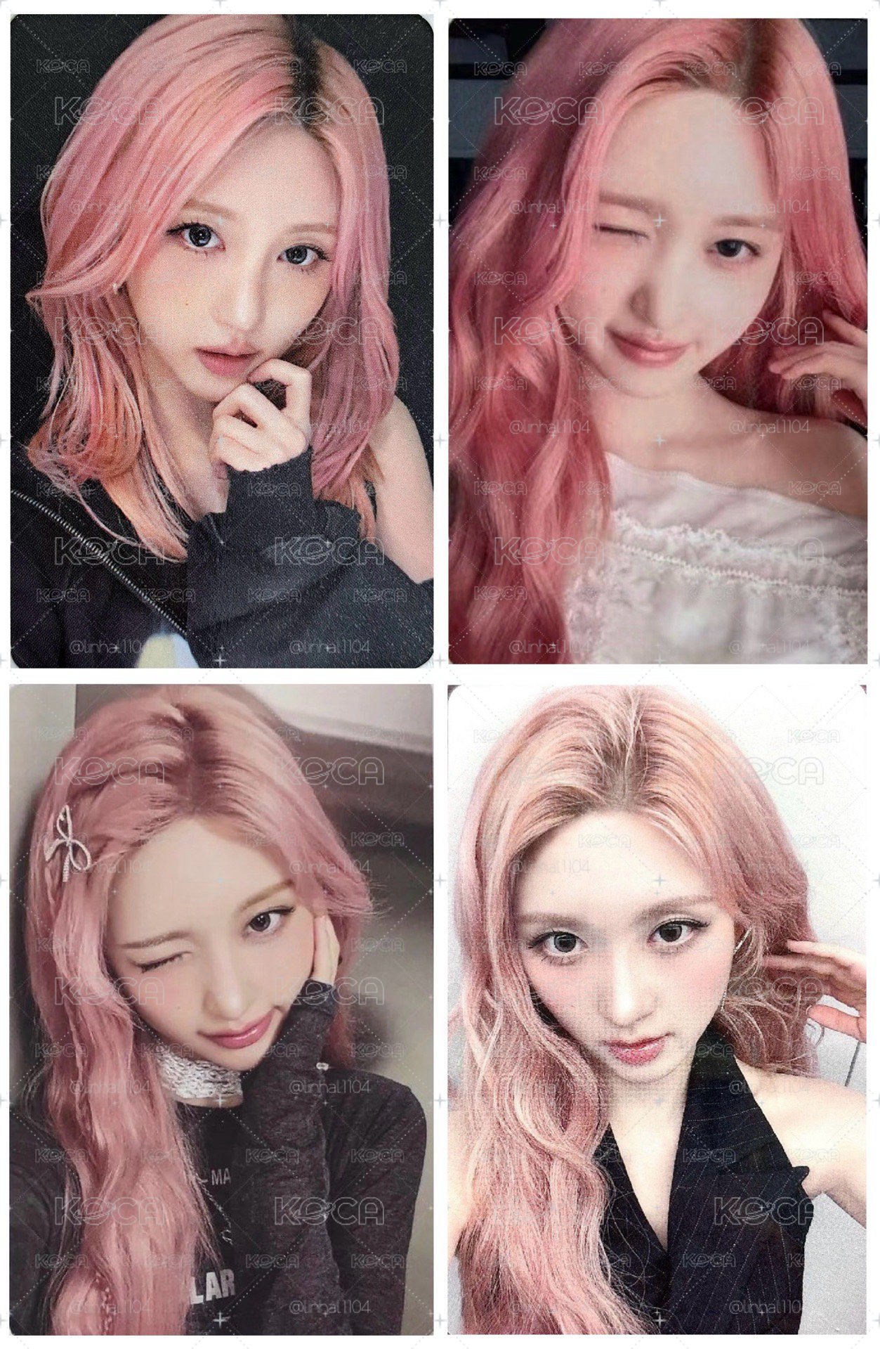 🌟超美粉髮秋小盤（非現）