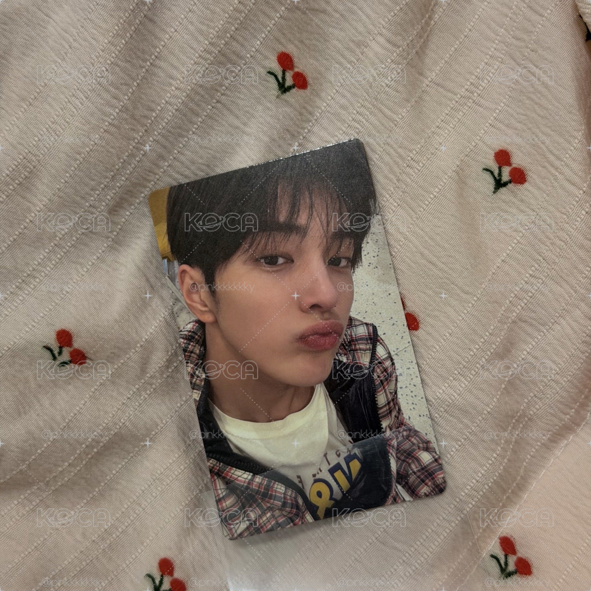 Keonho Weverse特典卡 安