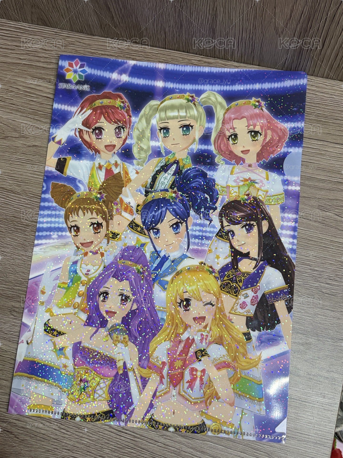 偶像學園 扭蛋資料夾