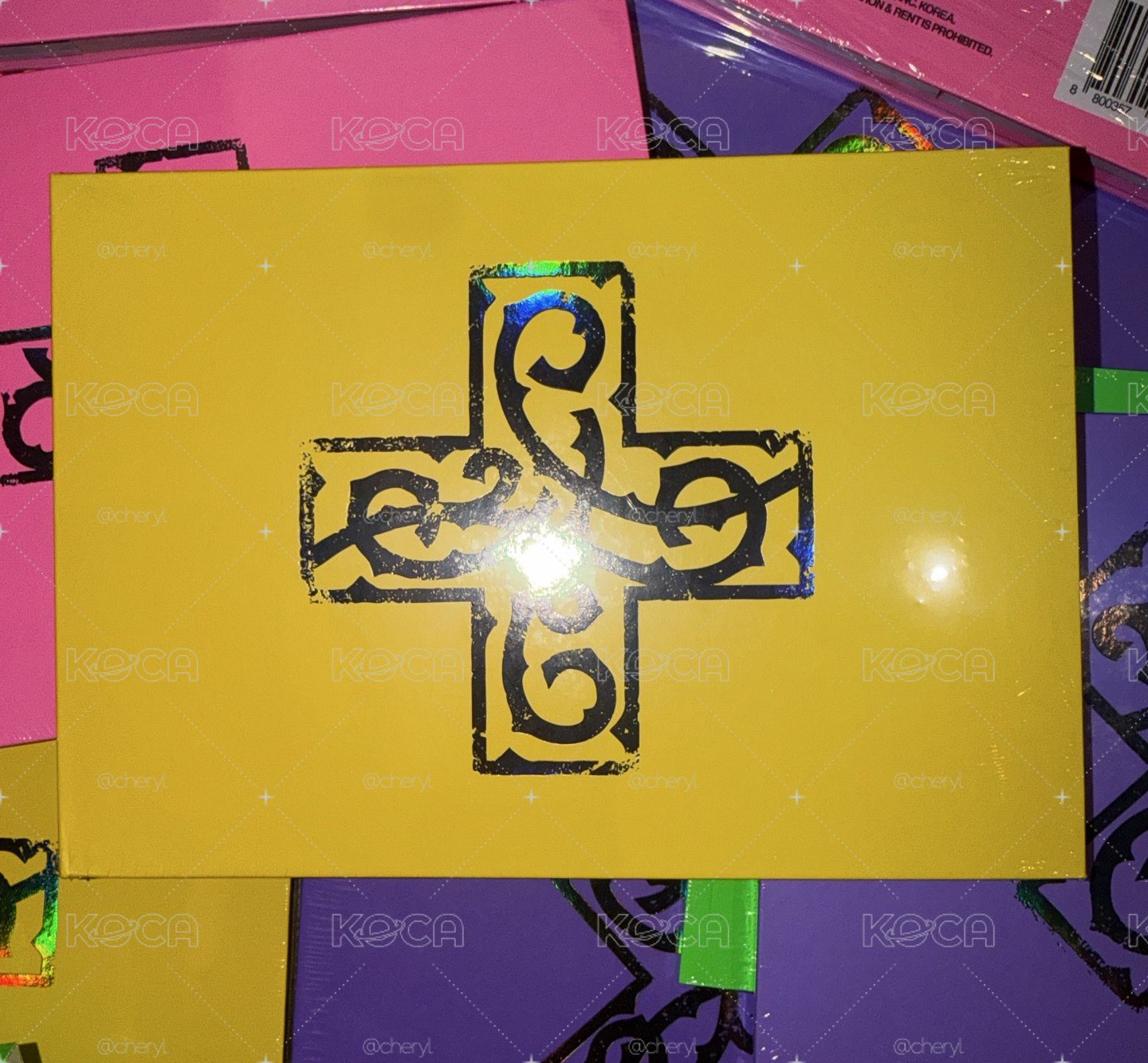 TXT 黃色未拆 1張