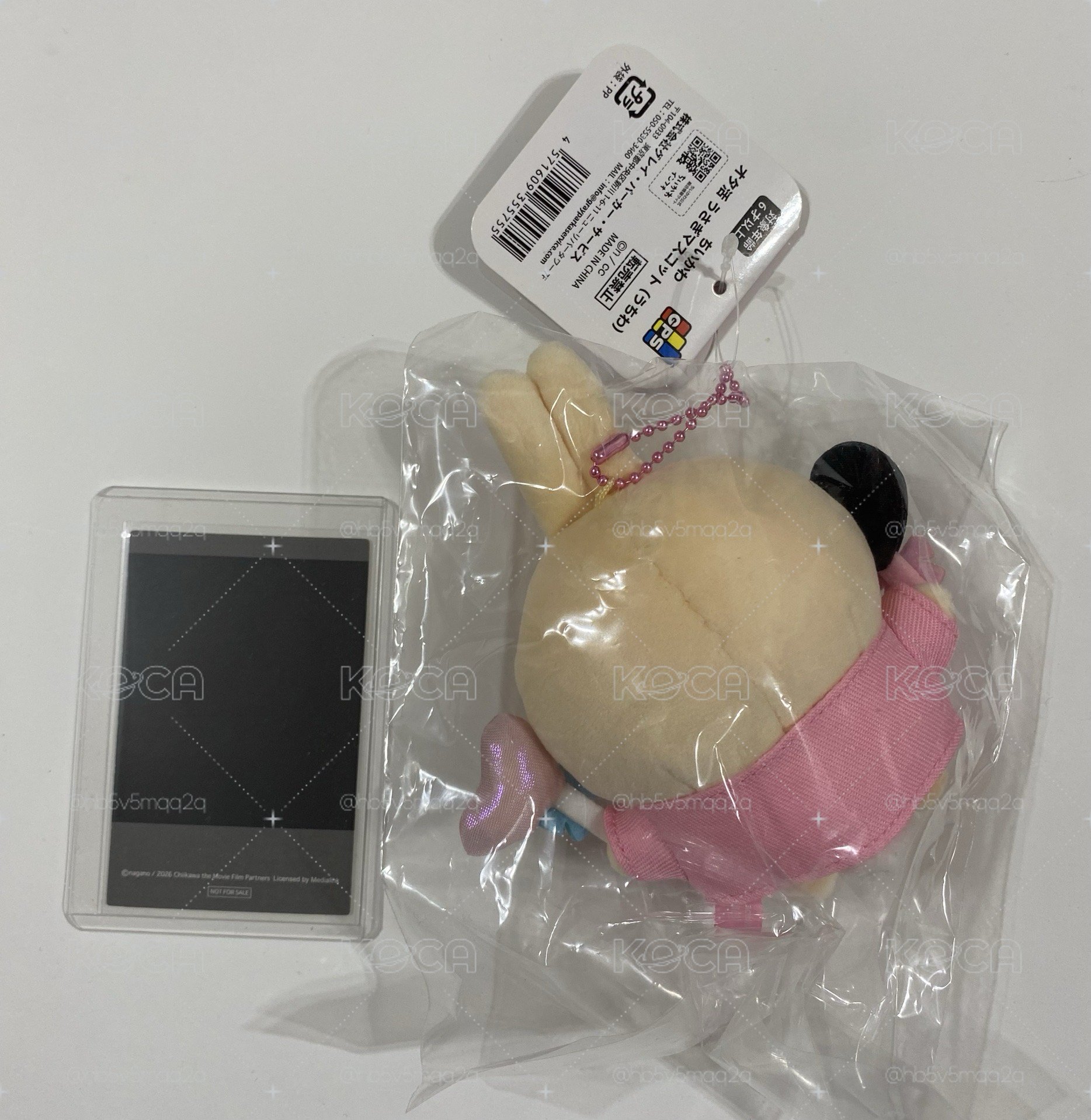 《整圖合售》人魚島的秘密 威秀限定特典 兔兔拍立得 應援兔 吊飾娃