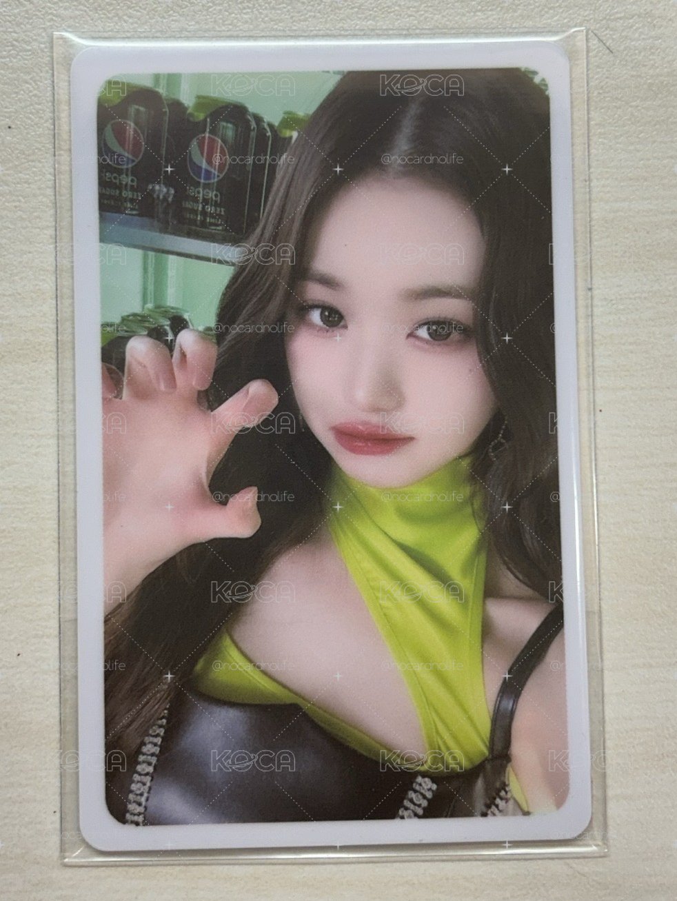 IVE wonyoung 百事 3.0 代言卡 