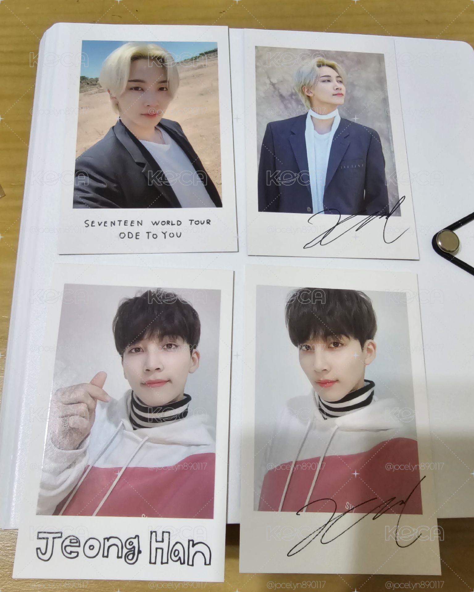 SEVENTEEN 小卡 淨漢 俊輝