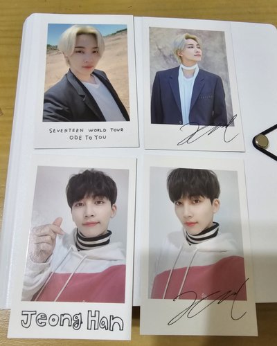 SEVENTEEN 小卡 淨漢 俊輝