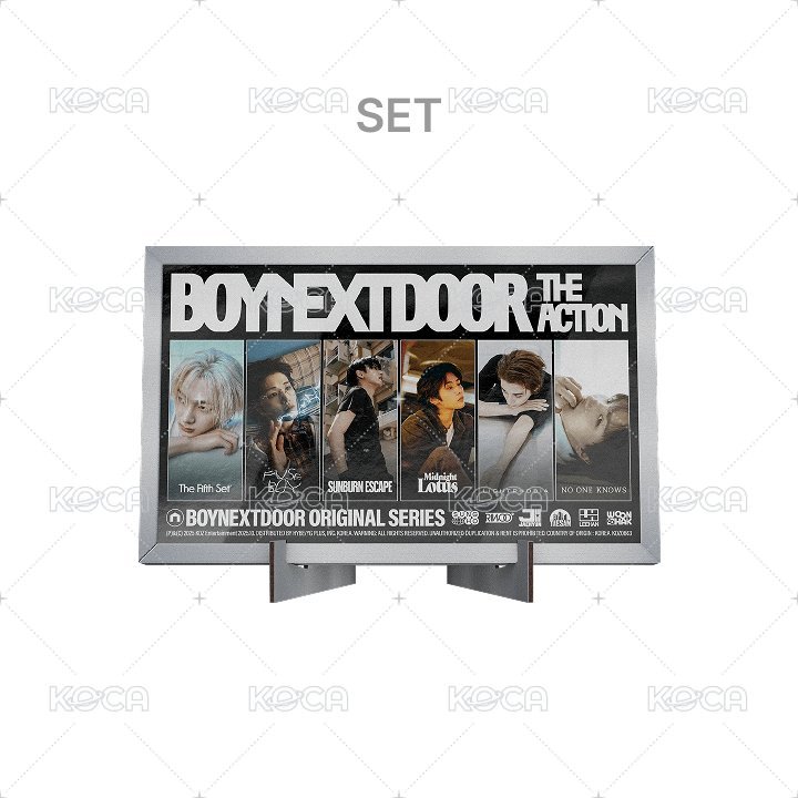 [Teh Action] 單封一套(六成員封面各一)