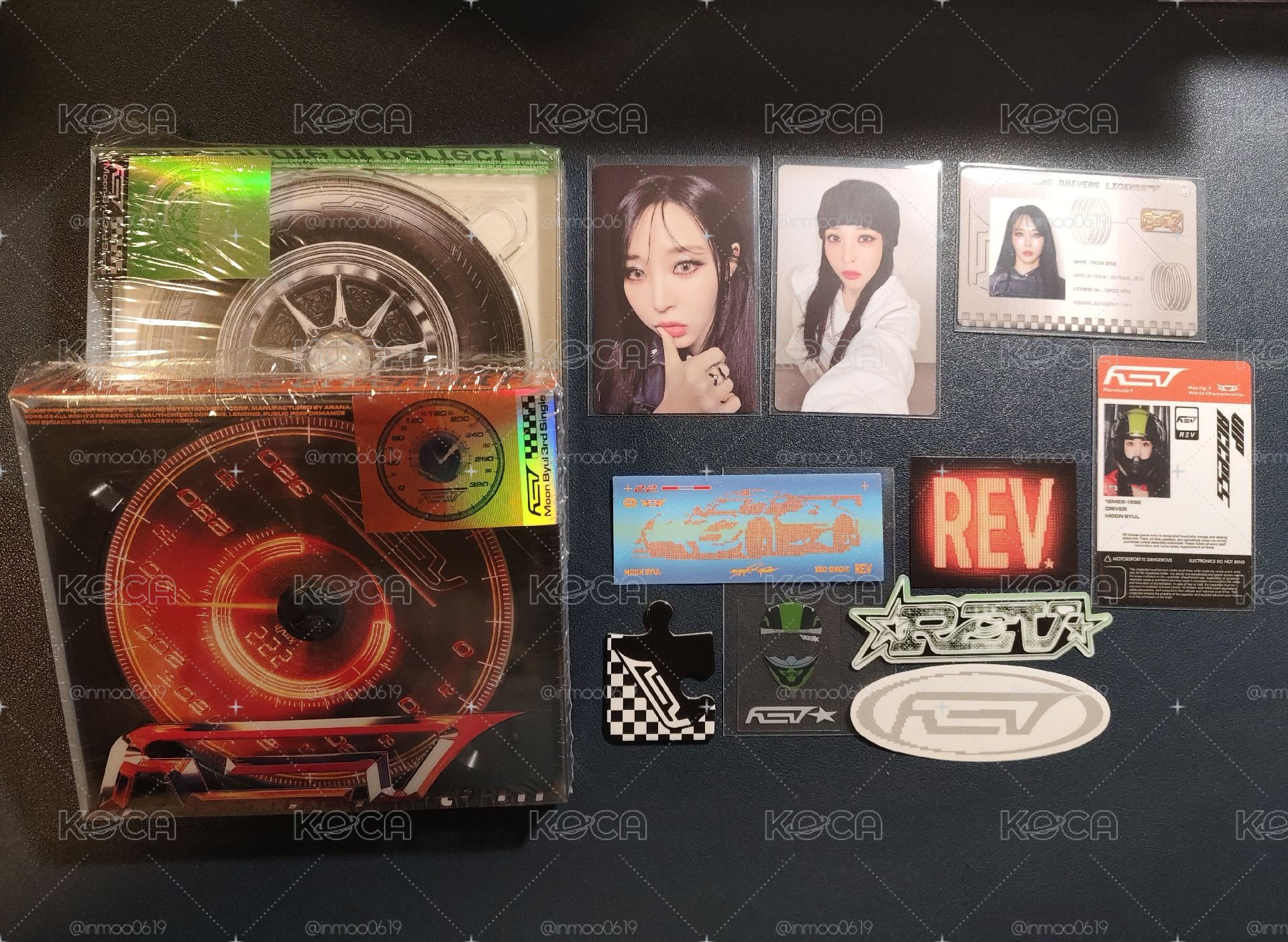 【MAMAMOO/Moonbyul】REV 單曲3專 （算是半買半送（？