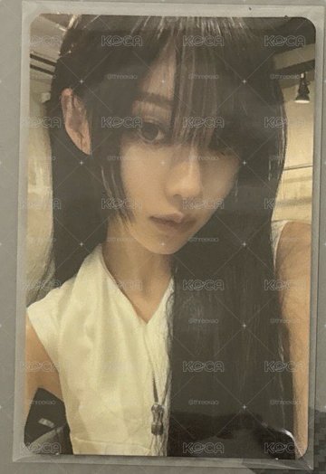 winter專卡 韓文手寫卡背