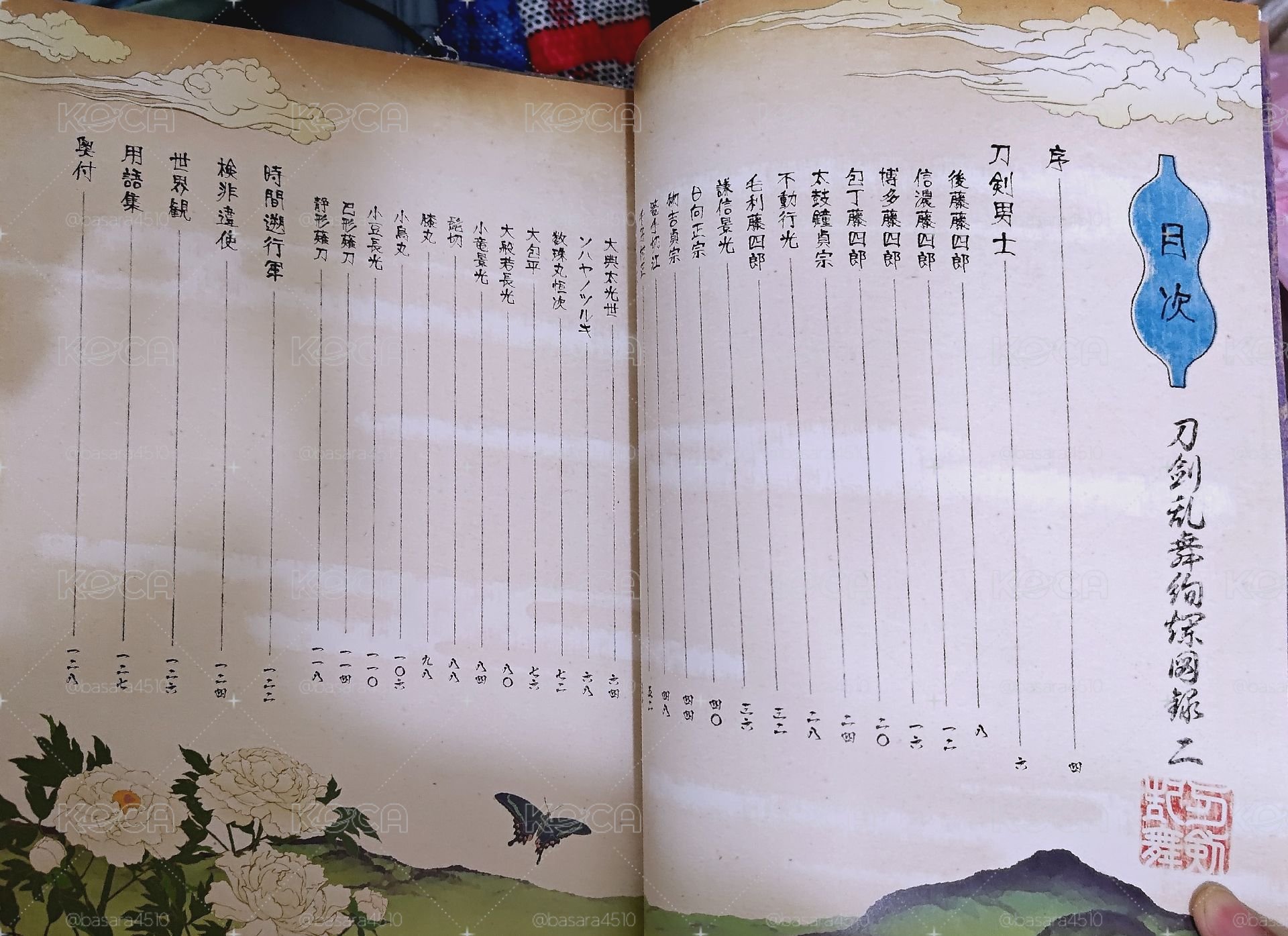 刀劍亂舞絢爛圖錄 二 日文書