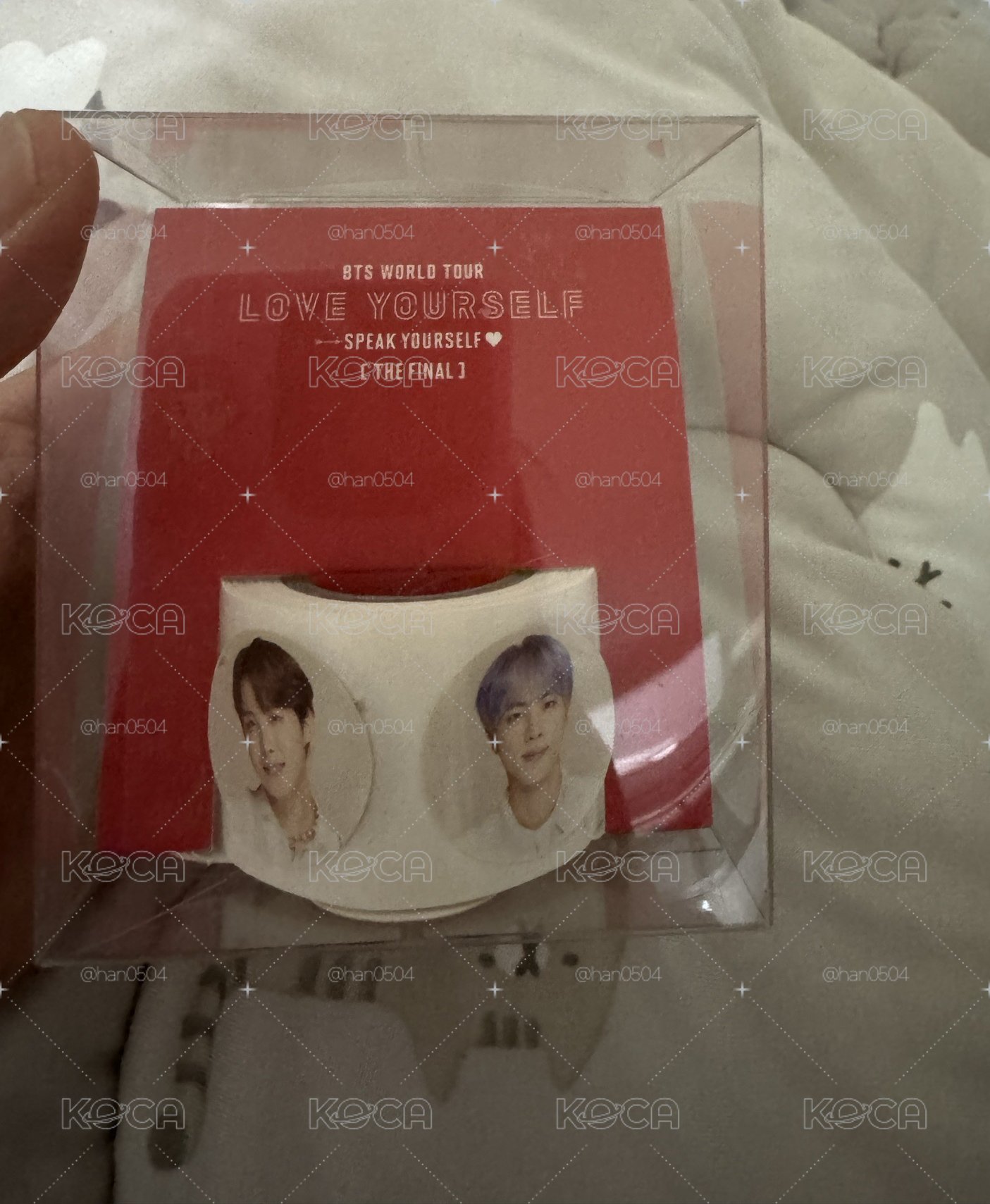 bts roll sticker交帶