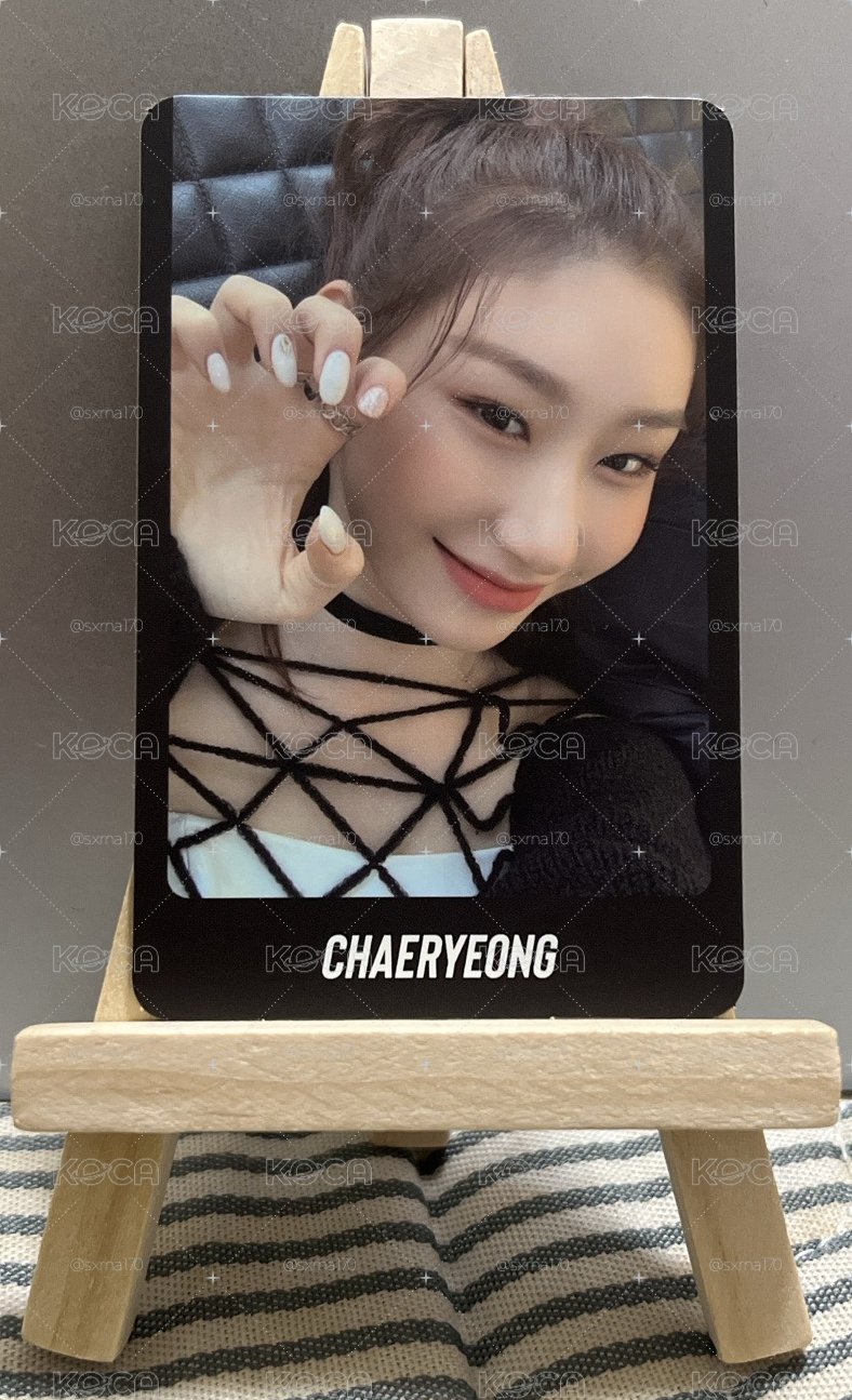 ITZY 迷二 專輯卡 領
